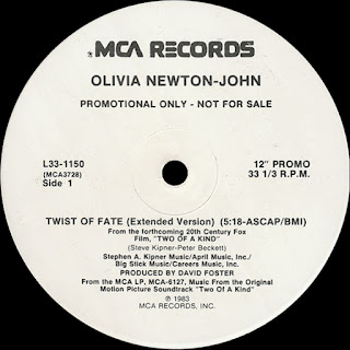 Twist Of Fate (Extended Version) - Olivia Newton-John http://80smusicremixes.blogspot.co.uk