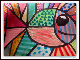 Ocean Artwork in the Style of Britto {Ocean RoundUP of Inspiration}