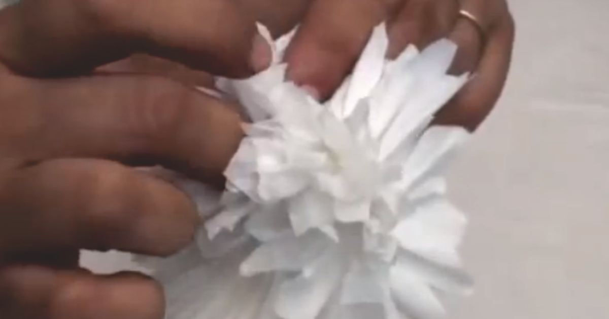 Cara Membuat Kerajinan  Tangan  Bunga  Dari Tissue