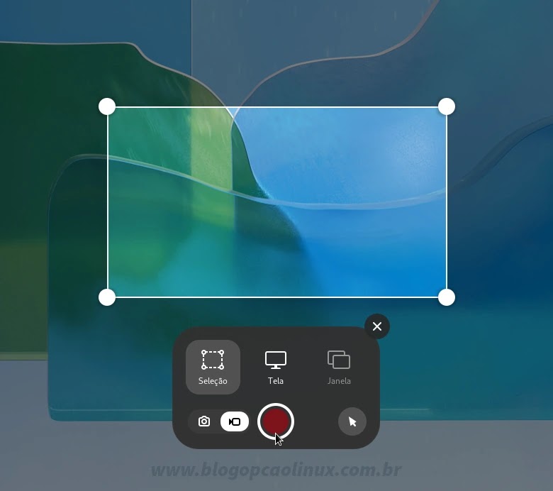 Nova ferramenta de captura e gravação de tela do GNOME 42