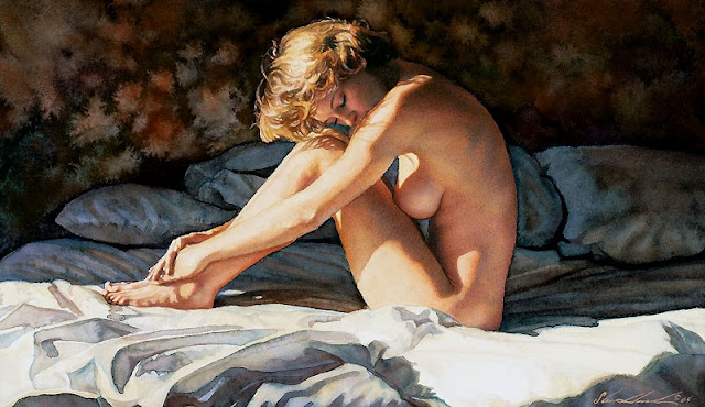 faboulous watercolor paintings by Steve Hanks