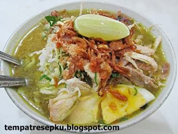 Tempat Resep Ku: Resep Soto Ayam Gurih Paling Enak