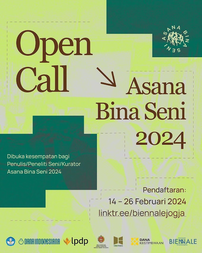 Dibuka, Open Call Asana Bina Seni. Cek syaratnya disini!