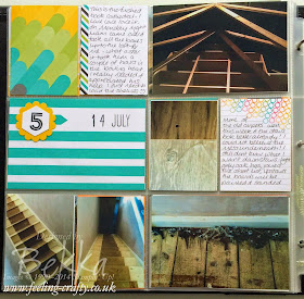 Project Life by Stampin' Up! Pages showing my House Renovations