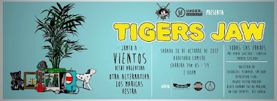 Concierto de TIGERS JAW en Bogotá