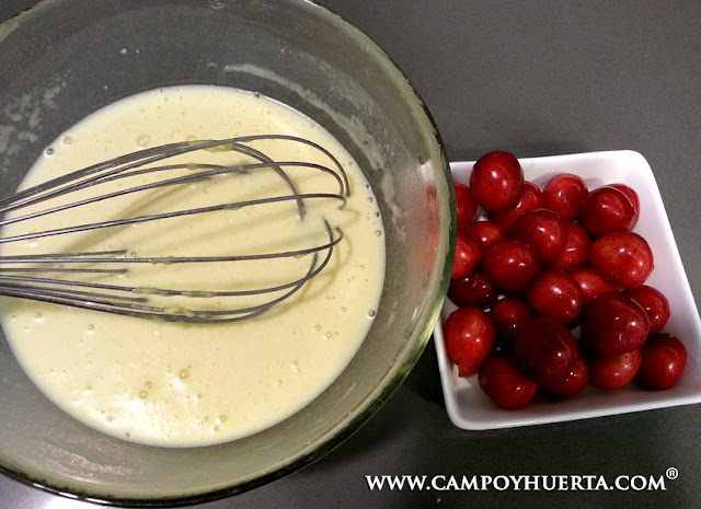 Clafoutis de cerezas