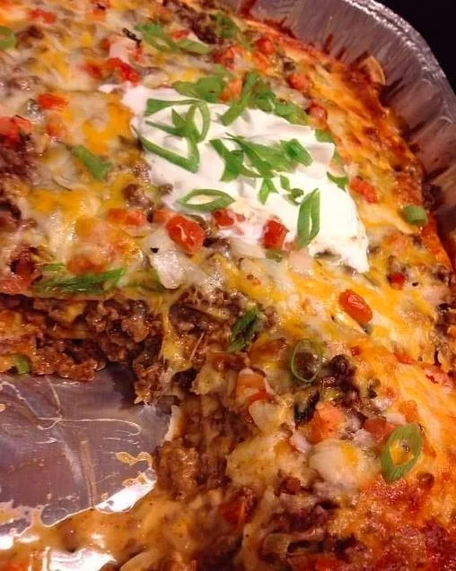 Walking Taco Casserole recipe