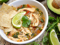 CHICKEN AND LIME SOUP