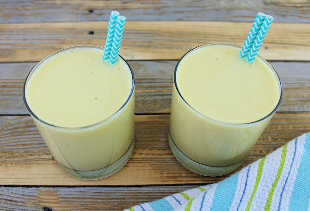 Mango Peach Protein Smoothie Recipe