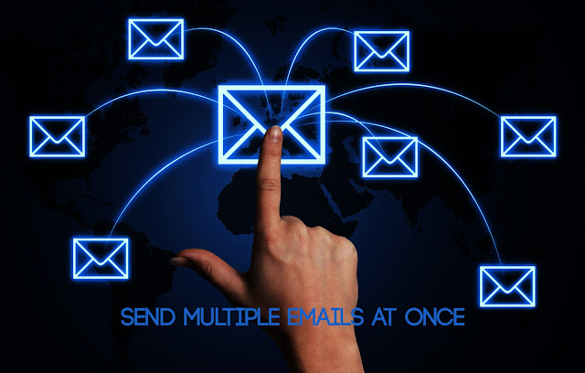How to send multiple emails at once without showing your mail ID?