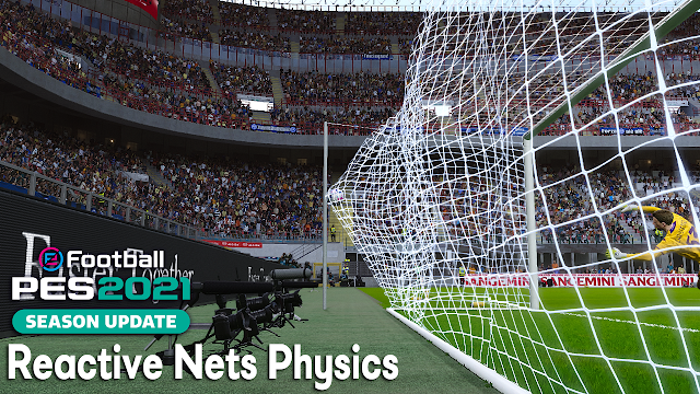 PES 2021 - Reactive Goal Nets Physics by Godmode_ON​
