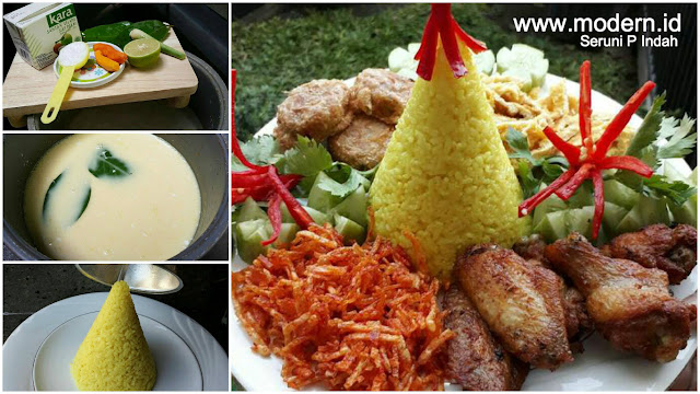 Resep Nasi Kuning Praktis Dan Gurih Pakai Magicom / Rice 