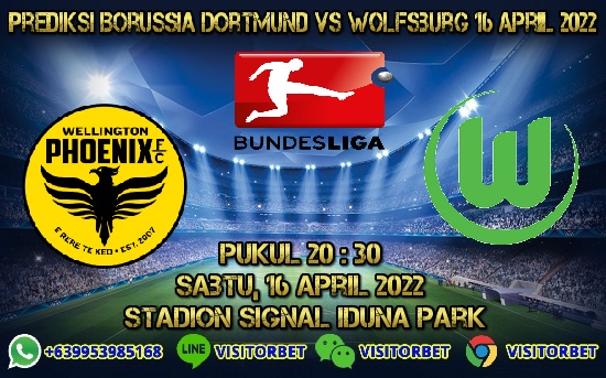 Prediksi Bola Borussia Dortmund Vs Wolfsburg 16 April 2022