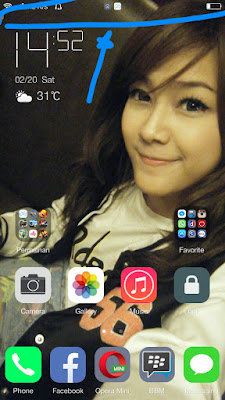 Status Bar Xiaomi Redmi Note 3 Kamu Ingin Seperti iOS Jamnya Di Tengah? Praktekkan Tutorial Ini 100% Berhasil