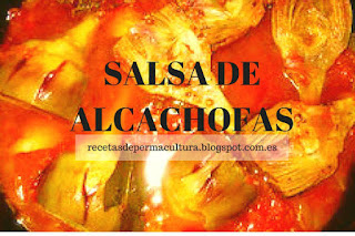 Receta de Salsa de Alcachofas, recetas de cocina sana muy fácil de hacer.