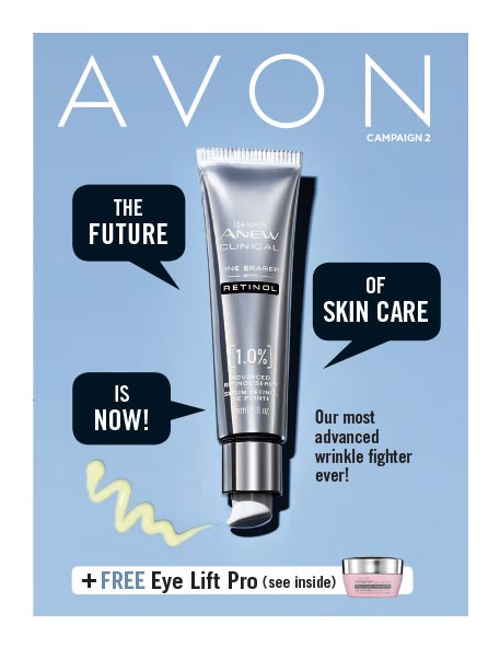 AVON Brochure Campaign 2 2023 - The Future of Skin is Now!
