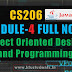 Module 4 Note-CS206 [JAVA] Object Oriented Design and Programming