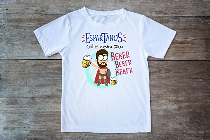 Camiseta Espartanos cual es vuestro Oficio, Beber