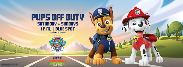 PAW Patrol Pups Off Duty at Nickelodeon Universe in Mall of America