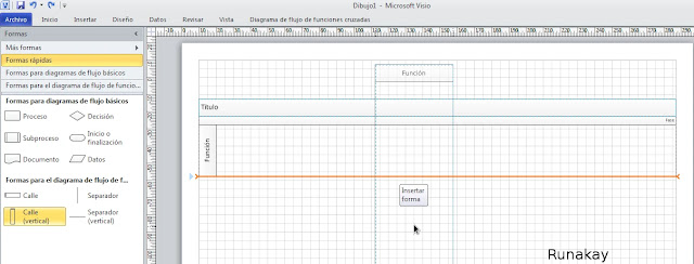 Dragging vertical swimlane in Visio puts them in horizontal