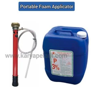 portable foam applicator di kapal