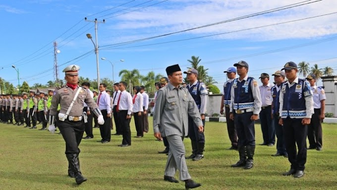 Wako Mukhlis Rahman Pimpin Gelar Pasukan Operasi Ramadniya 2017