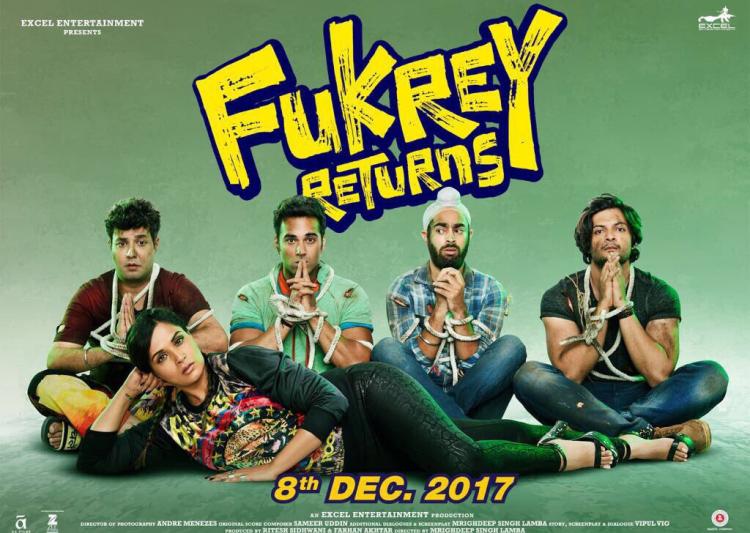 Pulkit Samrat, Varun Sharma and Richa Chadha Hindi movie Fukrey Returns 2017 wiki, full star-cast, Release date, Actor, actress, Song name, photo, poster, trailer, wallpaper