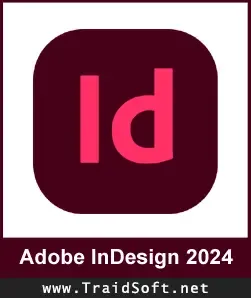 شعار تحميل برنامج أدوبي إن ديزاين 2024 مجانا