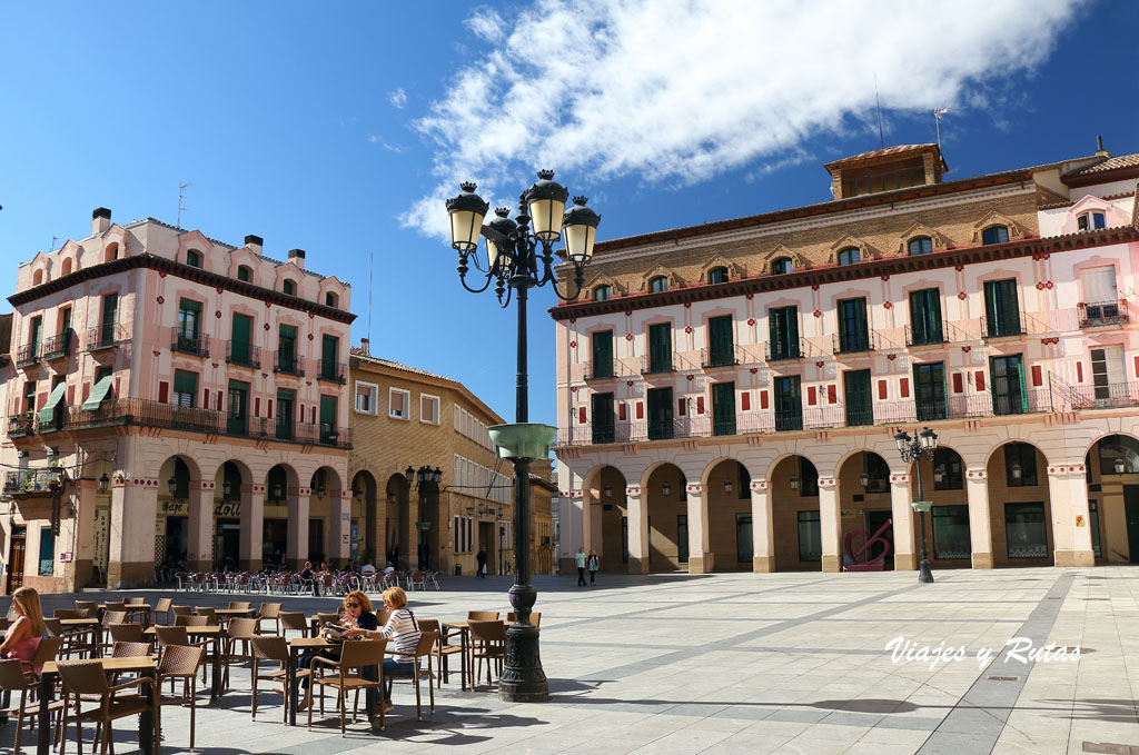 Plaza de Luis López Allué de Huesca