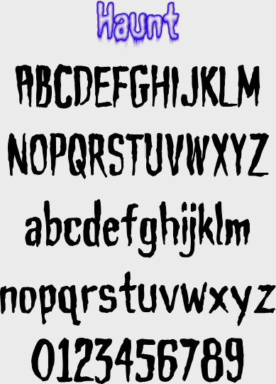 graffiti fonts z. Graffiti font A-Z haunt.