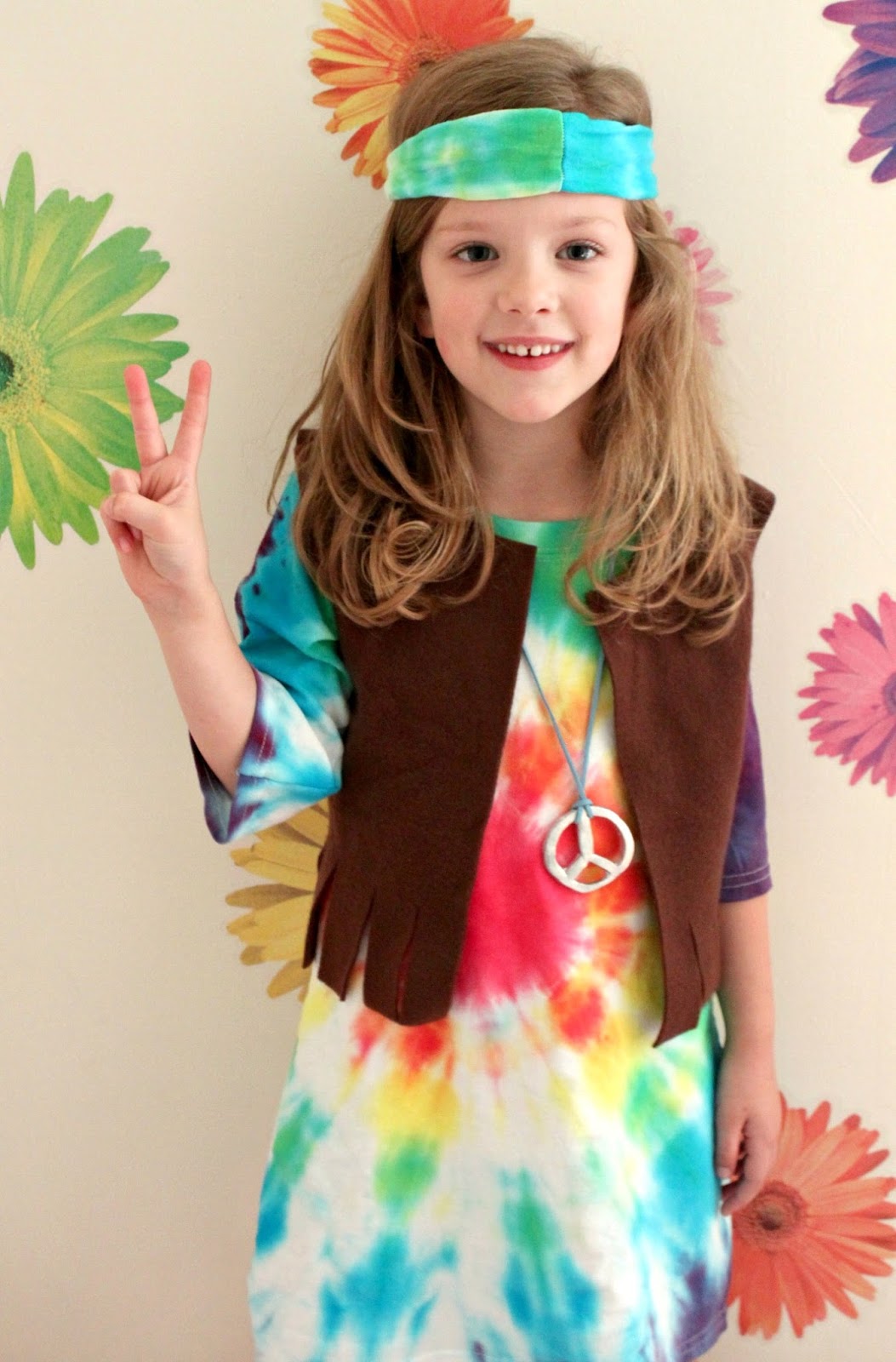 EAT+SLEEP+MAKE: Kid's Hippie Costume Tutorial