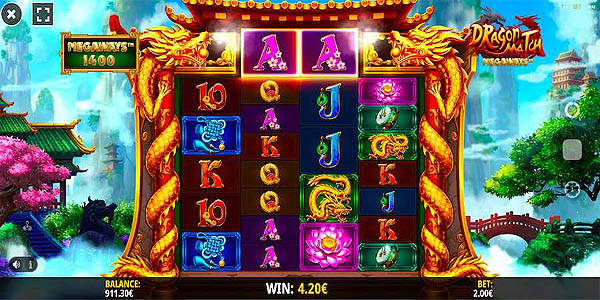 Main Gratis Slot Indonesia - Dragon Match Megaways (iSoftbet)