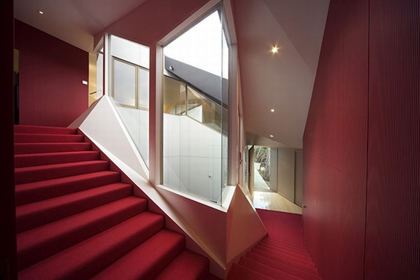 Interior of The Klein Bottle House by Charles Mcbride