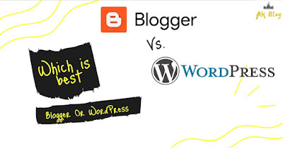 blogger and wordpress