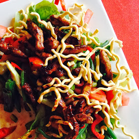 Chicken Salad And Crunchy Noodles Photo Credit: Lucy Corry/The Kitchenmaid