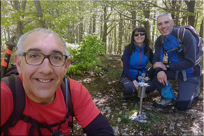 Arraialde mendiaren gailurra 1.049 m. - 2019ko maiatzaren 12an