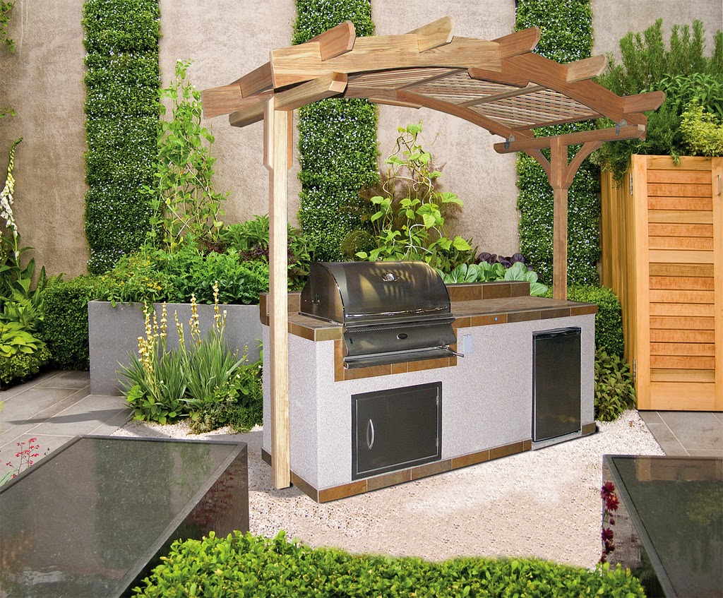 Simple Outdoor  Kitchen  Design Ideas  Interior Home 