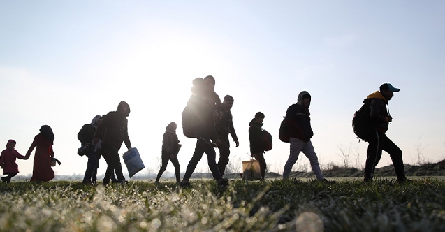 Kırklareli Kofçaz'da 157 kaçak göçmen yakalandı
