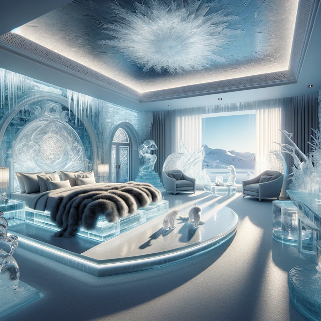 Exploring the Wonders of Frozen Hotels: A Journey Through Ice Sculptures and Advanced 3D Design