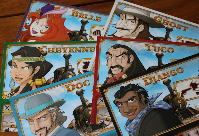 Colt Express character cards