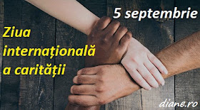 5 septembrie: Ziua internațională a carității