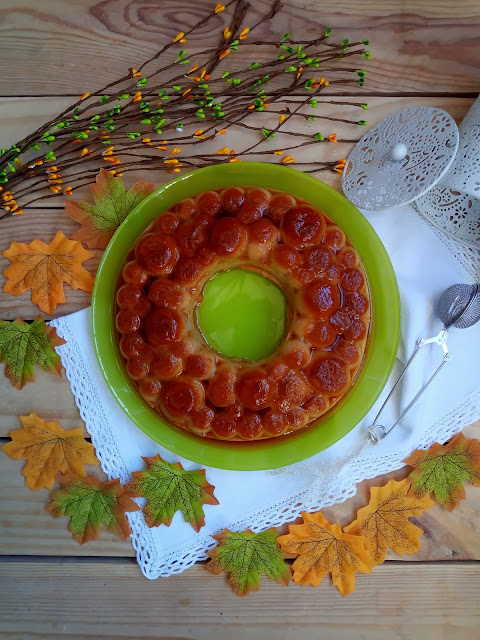 Flan de calabaza sin horno (con Monsieur Cuisine) Pumpkin, cinnamon, postre, otoño, Cuca