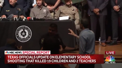 "Sick Son Of A Bitch": Beto O'Rourke Crashes School Shooting Press Conference