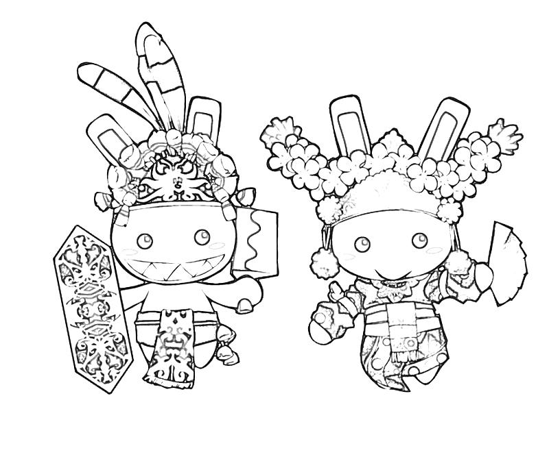 printable-wawa-bunny-tradisional-costume-coloring-pages