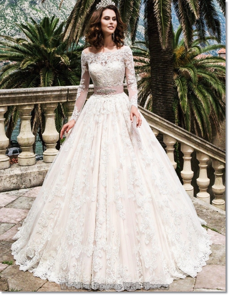 Stylish Wedding Dresses With Long Sleeves