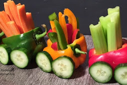 VEGGIE TRAIN SNACK FOR KIDS