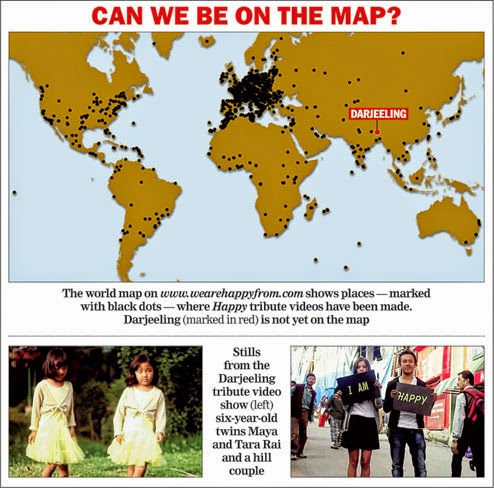  HAPPY DARJEELING We are from Darjeeling video on Pharrell Williams song