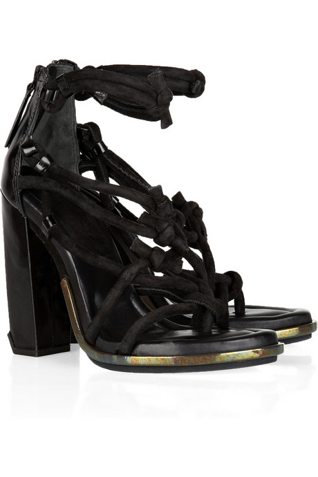 Alexander Wang Tempest Knotted leather sandal