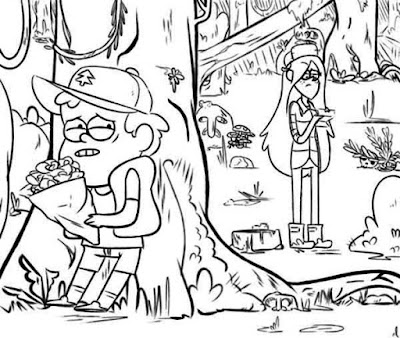 Desenhos para Colorir Gravity Falls e imprimir