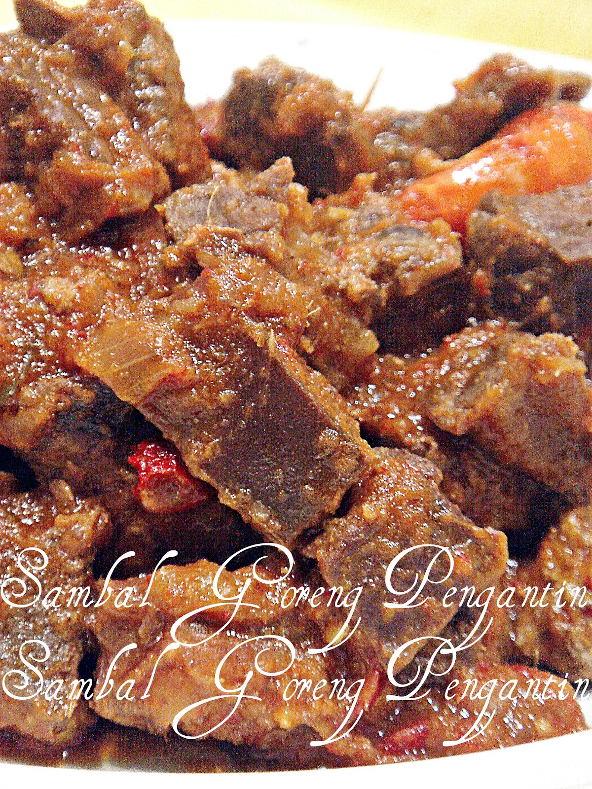 Ady Greatsword Empire Kitchen Recipes: Sambal Goreng Pengantin